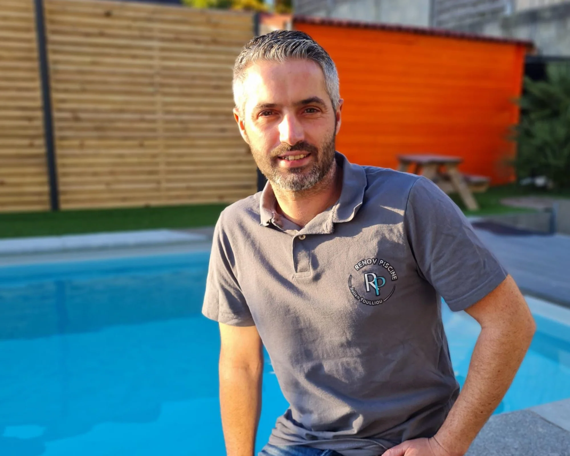 Fondateur Rénov Piscine Julien TOULLIOU