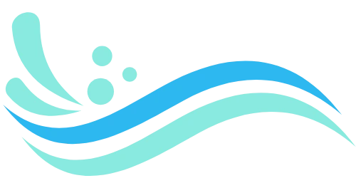 Logo illustration piscine
