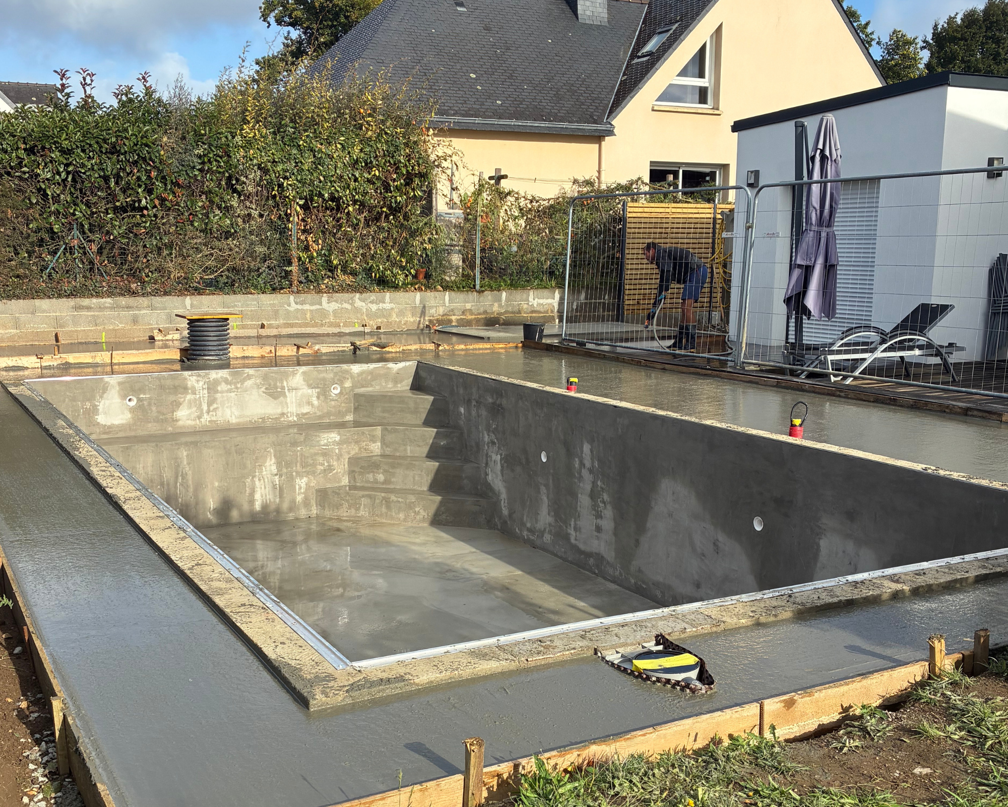 Projet piscine Morbihan Bretagne