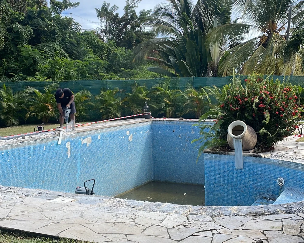 Rénover une piscine